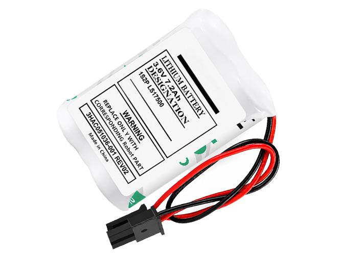 ABB IRB120 laptop accu vervangen