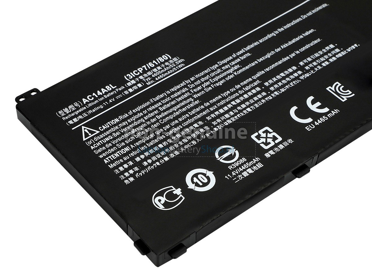 vervanging batterij voor Acer Aspire V NITRO VN7-792G-71HT