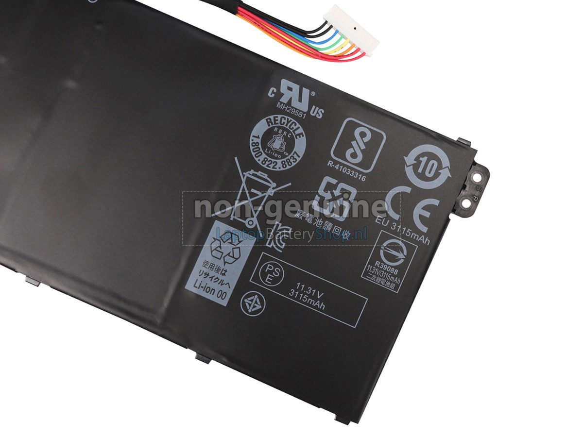 vervanging batterij voor Acer AC14B13J(3ICP5/57/80)