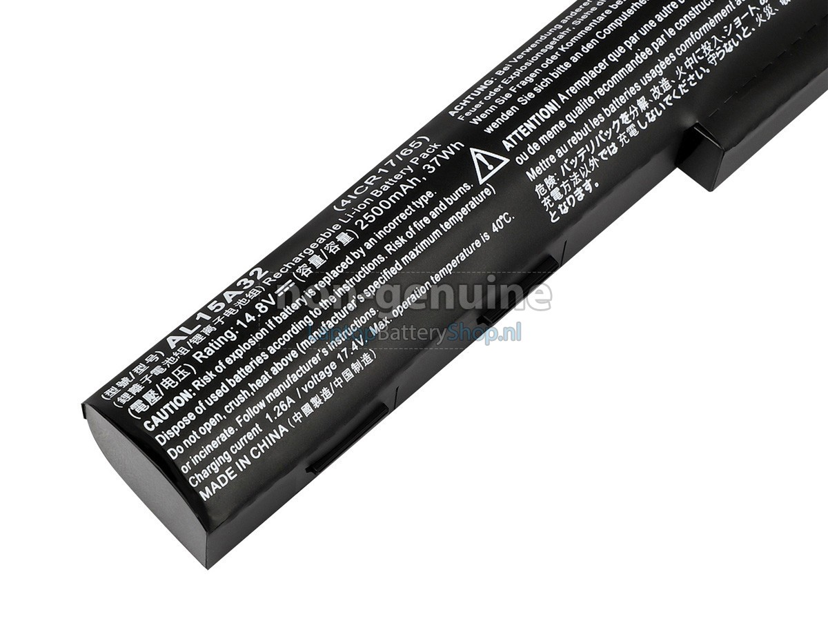vervanging batterij voor Acer Aspire E5-773