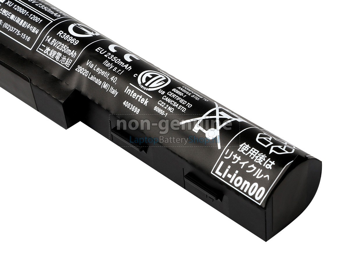 vervanging batterij voor Acer Aspire F5-571