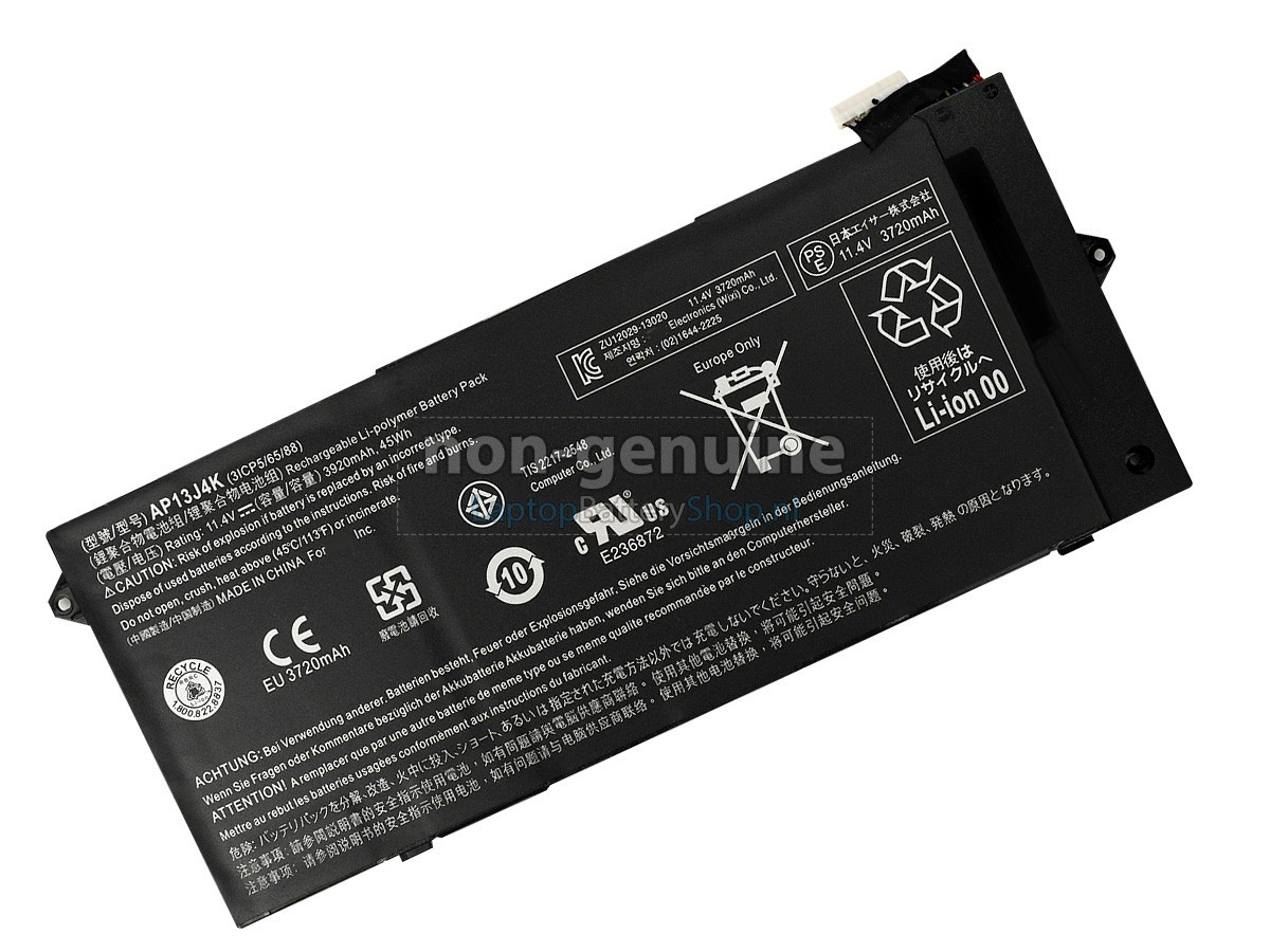 vervanging batterij voor Acer Chromebook C720-2848