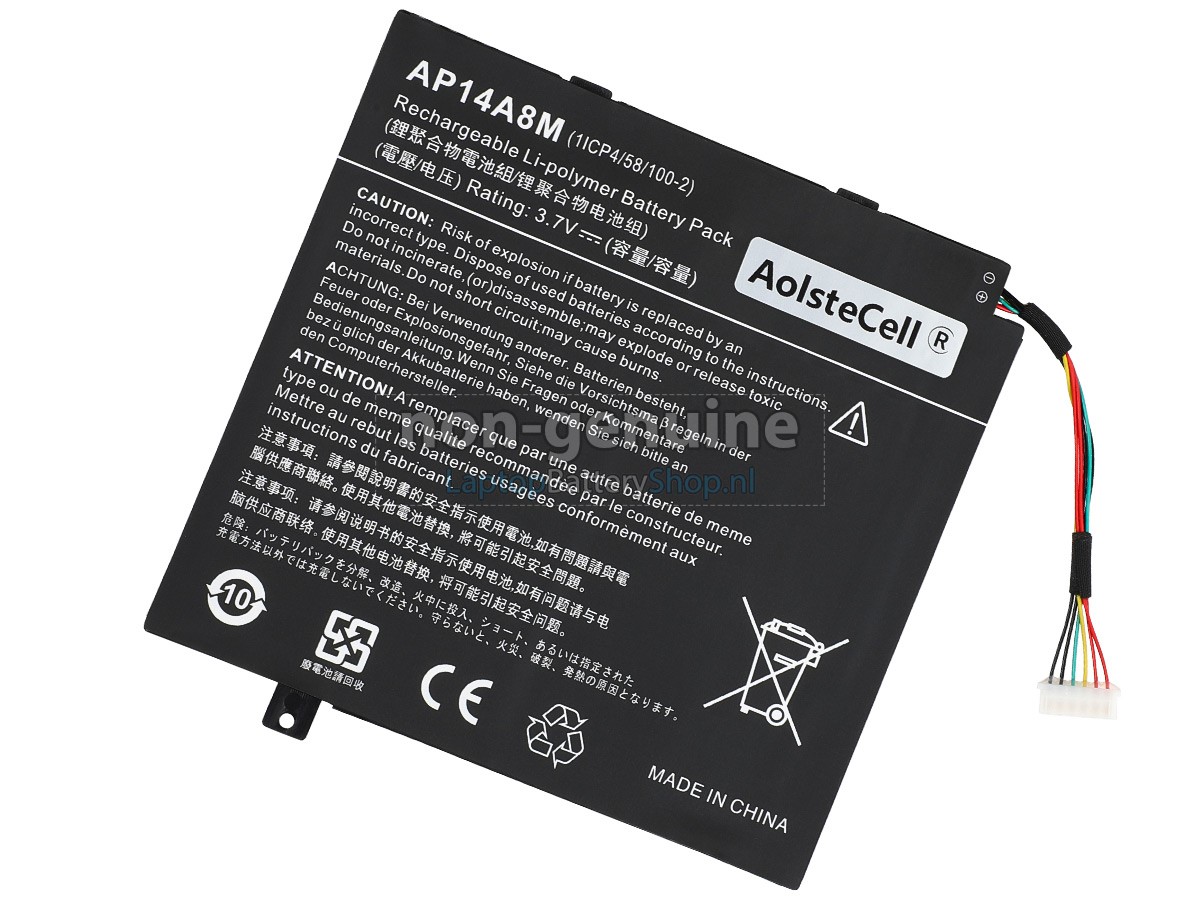 vervanging batterij voor Acer Iconia Tab 10 A3-A30