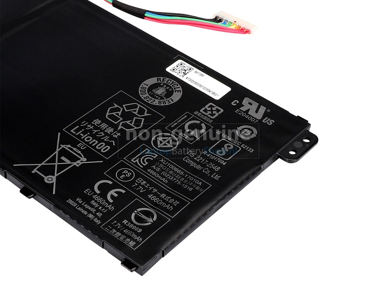 vervanging batterij voor Acer AP16M5J(2ICP4/80/104)
