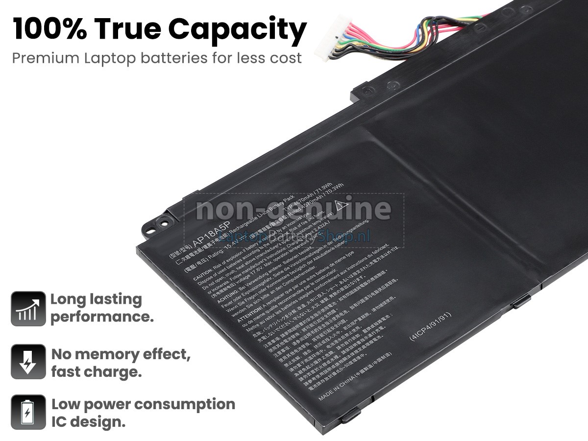 vervanging batterij voor Acer Predator HELIOS 700 PH717-71-95Q9