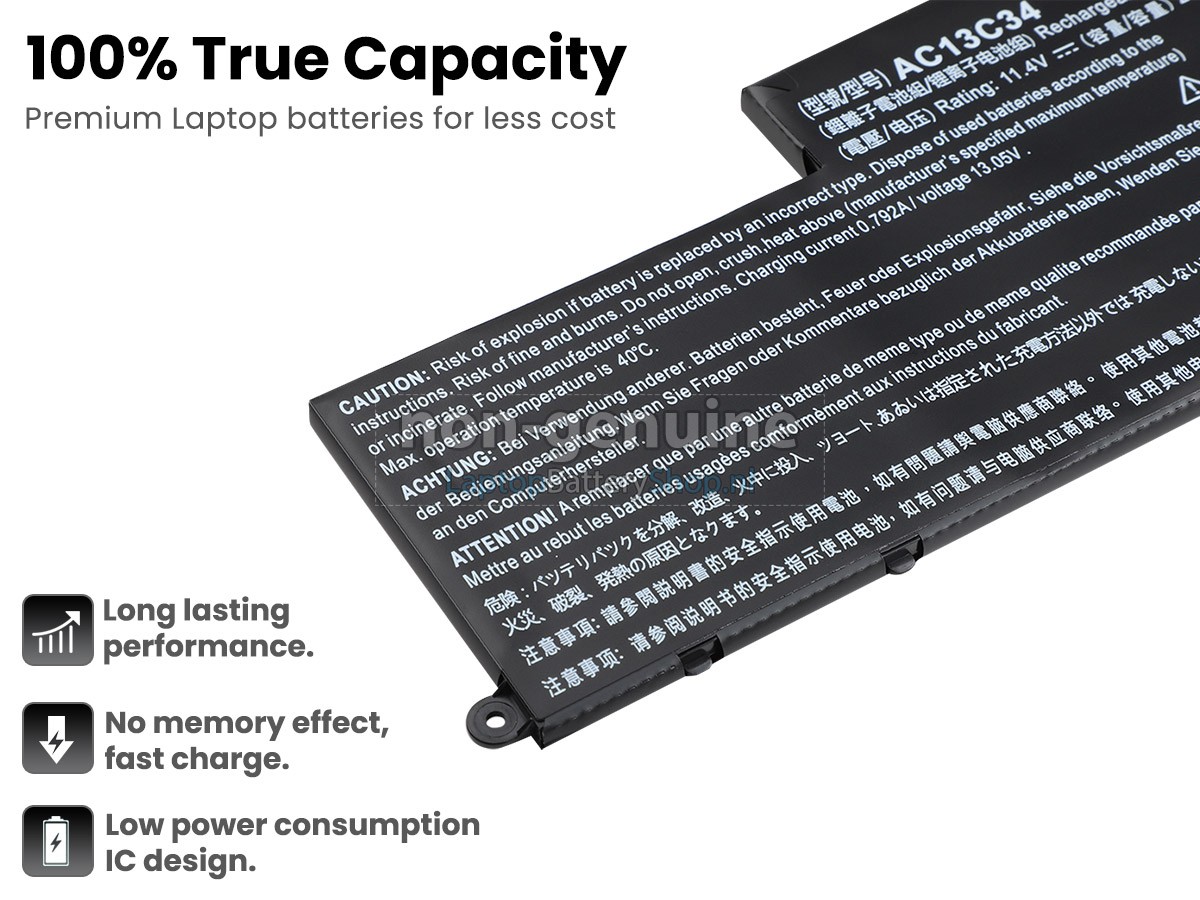 vervanging batterij voor Acer MS2377