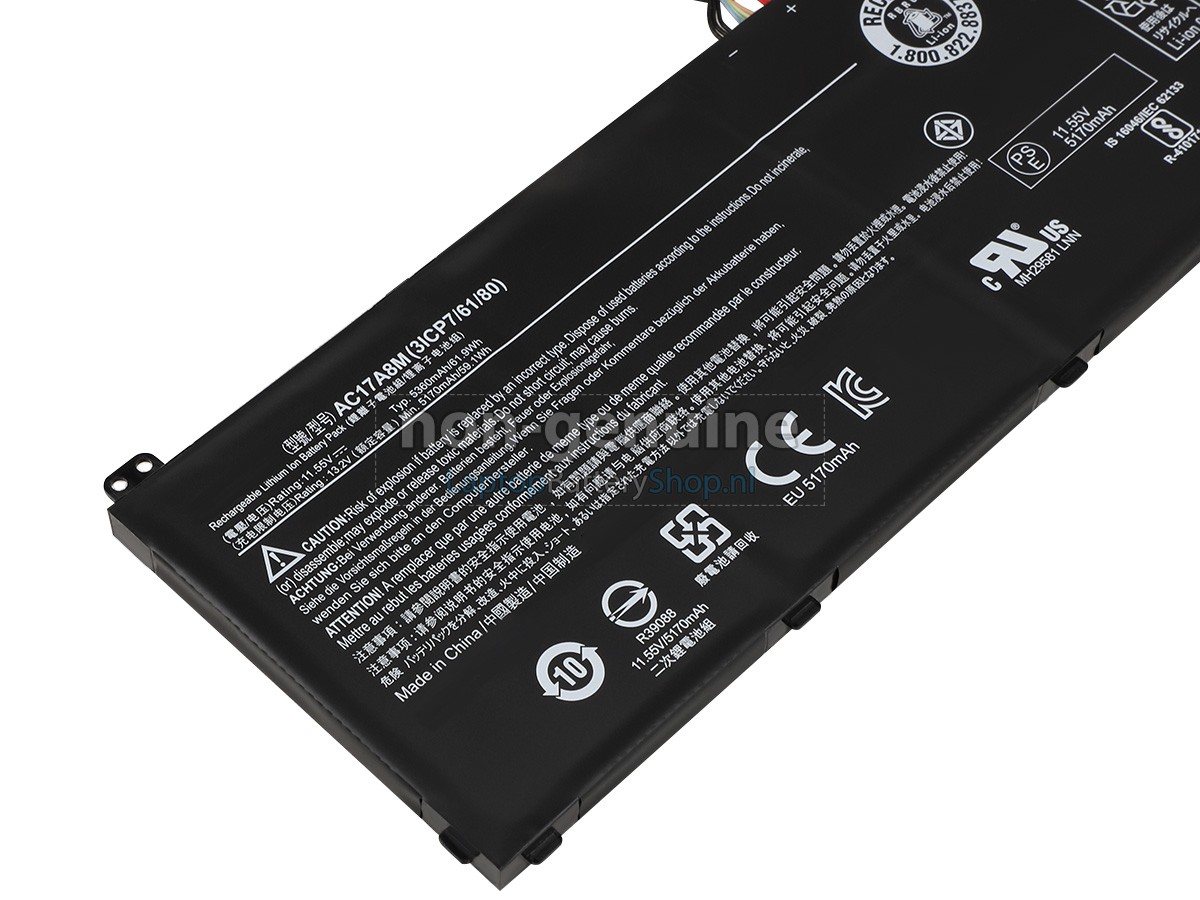 vervanging batterij voor Acer SPIN 3 SP314-52-59XY