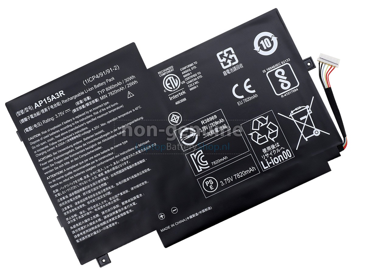 vervanging batterij voor Acer SWITCH 10 E SW3-013P