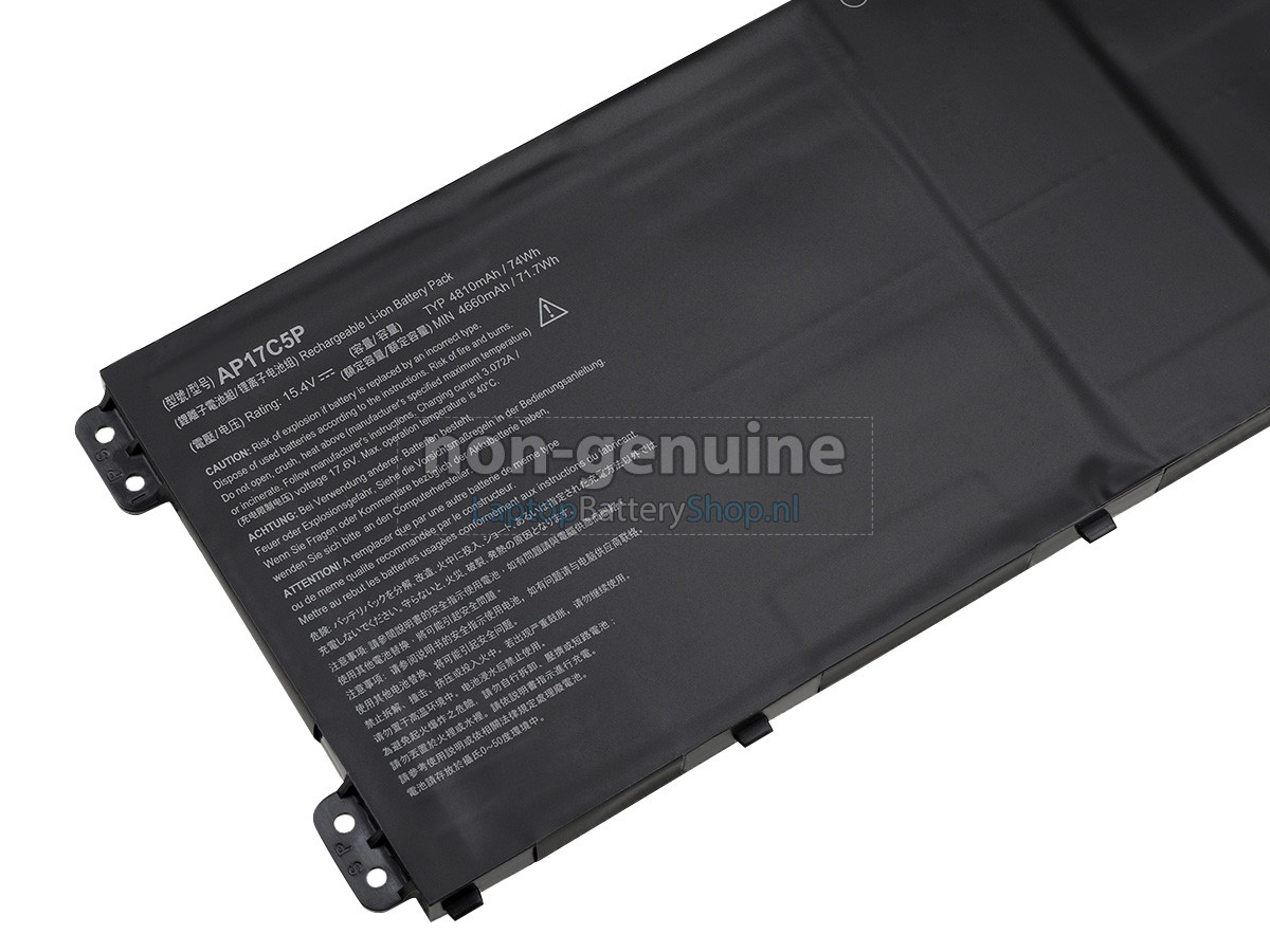 vervanging batterij voor Acer Predator HELIOS 500