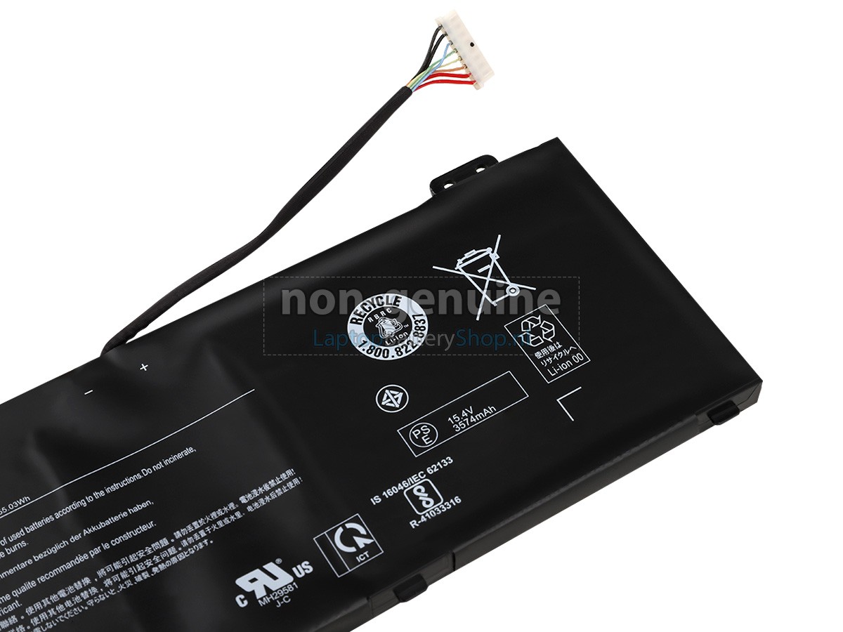 vervanging batterij voor Acer NITRO 5 AN515-54-55UZ