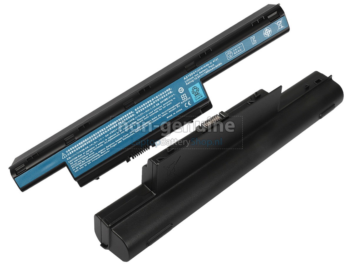 vervanging batterij voor Acer TravelMate 6495