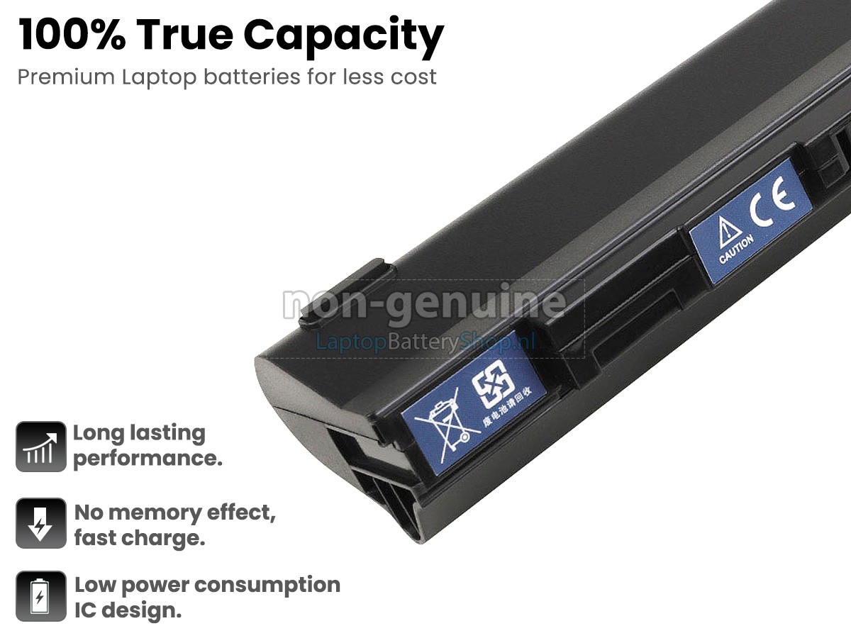 vervanging batterij voor Acer BT.00603.104