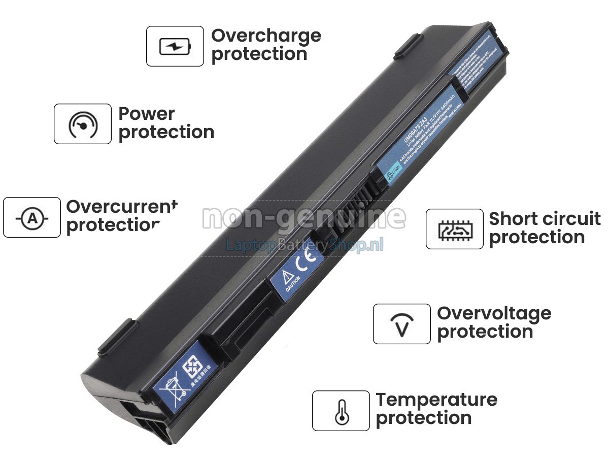 vervanging batterij voor Acer Aspire One AO751H-1401