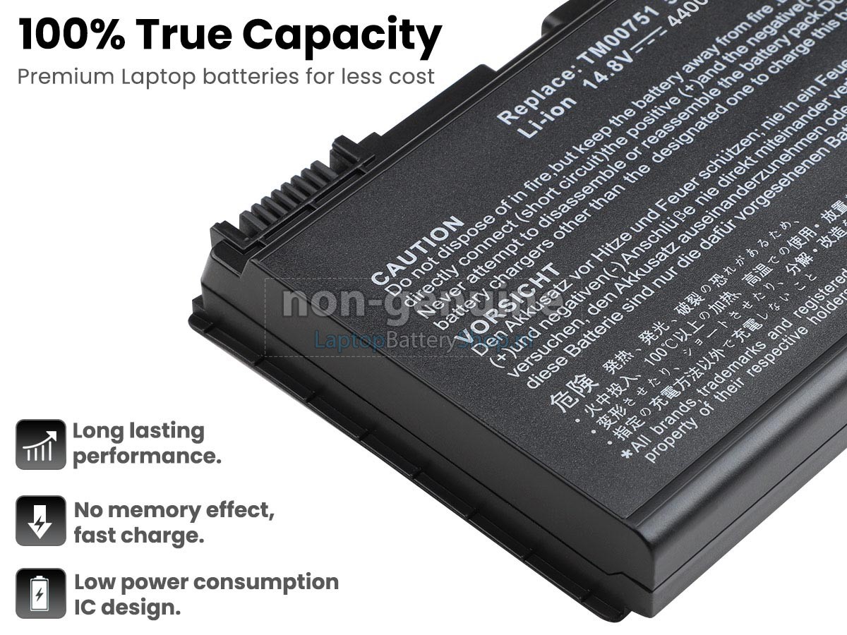 vervanging batterij voor Acer Extensa 5630G