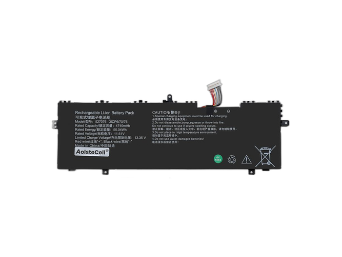 AolsteCell 527076 laptop accu vervangen