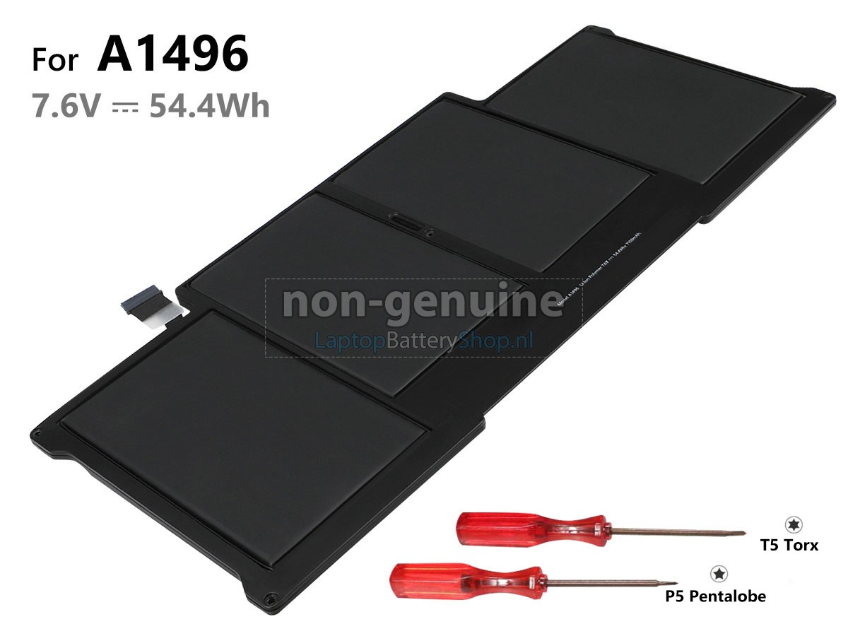 vervanging batterij voor Apple MacBook Air 13 inch A1466 (Early 2015)