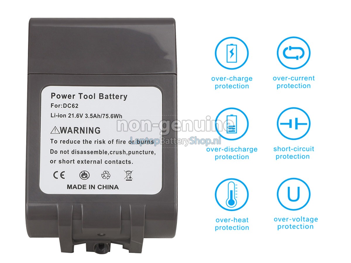 vervanging batterij voor Dyson 967810-02