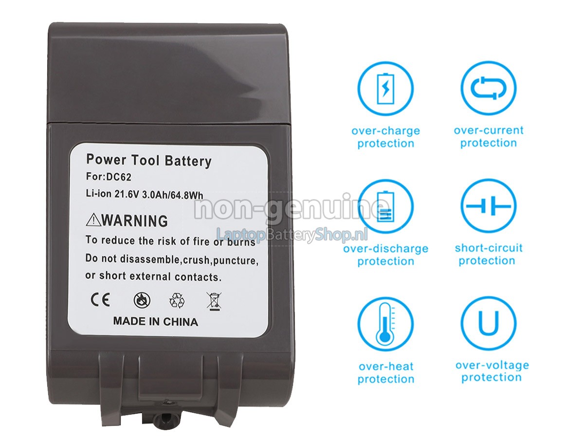 vervanging batterij voor Dyson 967810-23