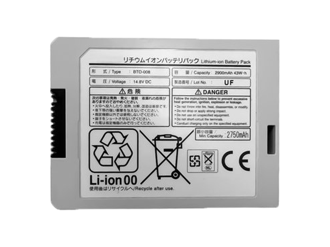 Fukuda BTO-008 laptop accu vervangen