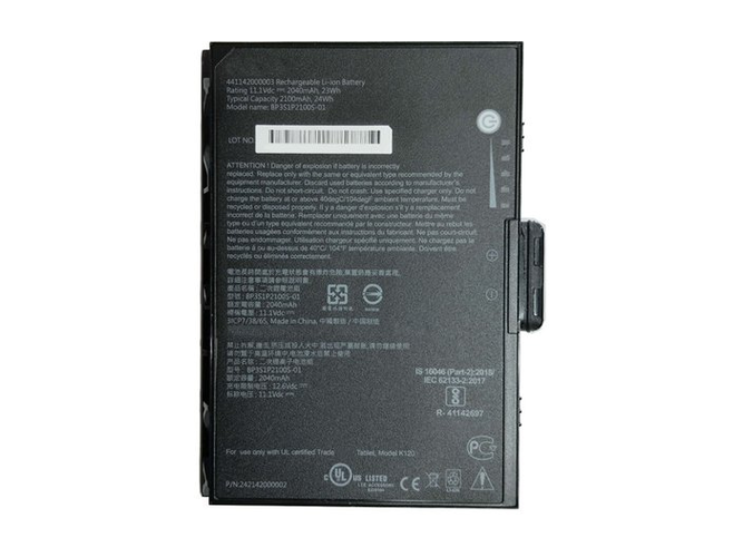 Getac 441142000003 laptop accu vervangen