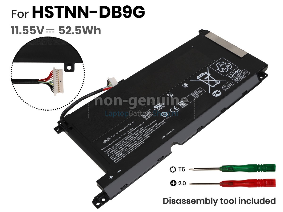 vervanging batterij voor HP L48495-005