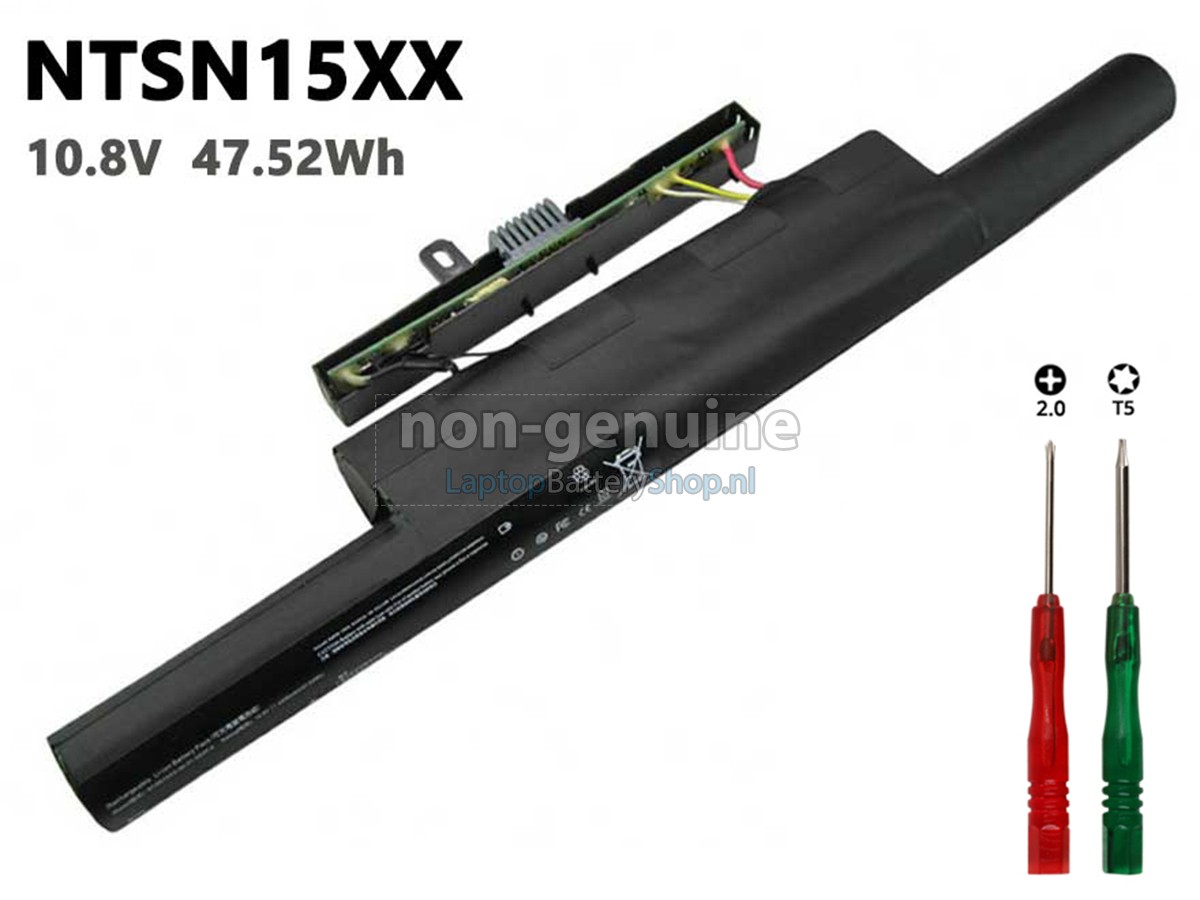 vervanging batterij voor Mechrevo NTSN15XX-00-01-3S2P-0