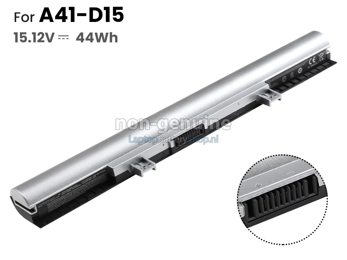 vervanging batterij voor Medion A42-D15