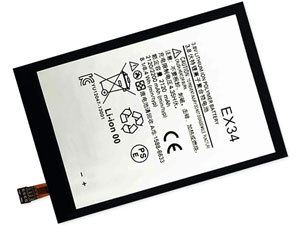 Motorola EX34 laptop accu vervangen