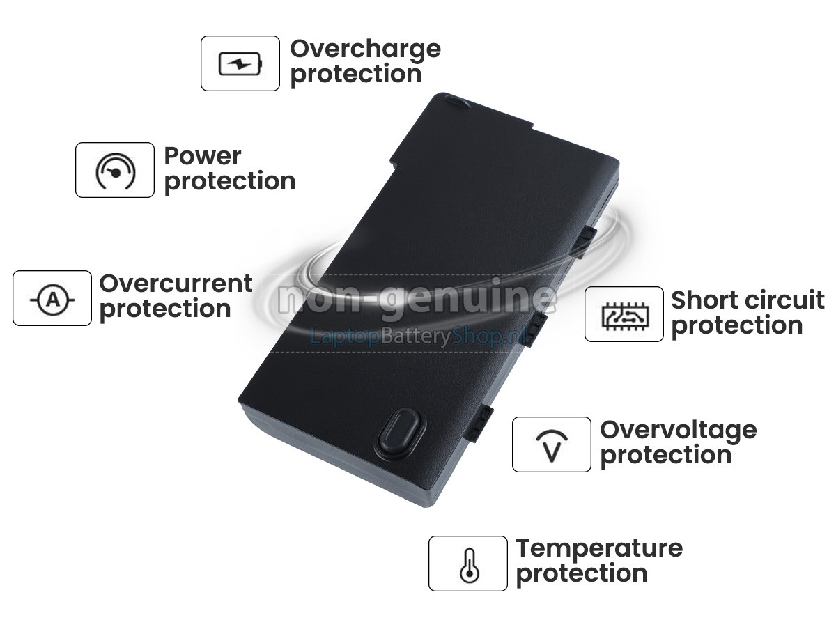 vervanging batterij voor MSI A5000