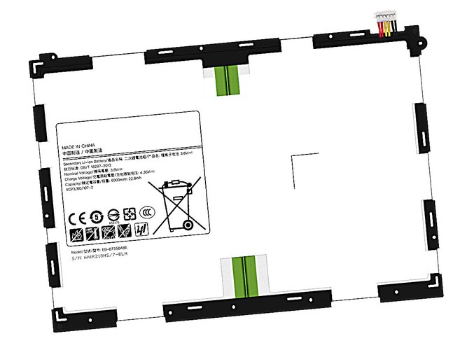Samsung SM-T555 laptop accu vervangen