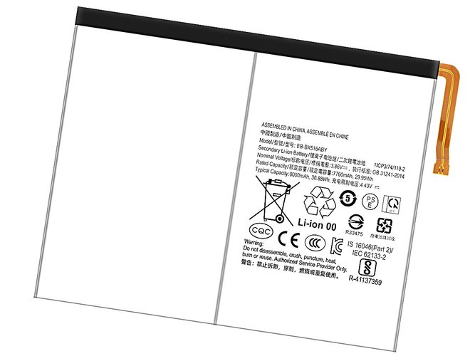 Samsung Tab S9 FE 2023 X510 laptop accu vervangen