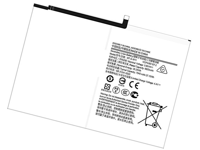 Samsung Tab A9 Plus 11inch laptop accu vervangen