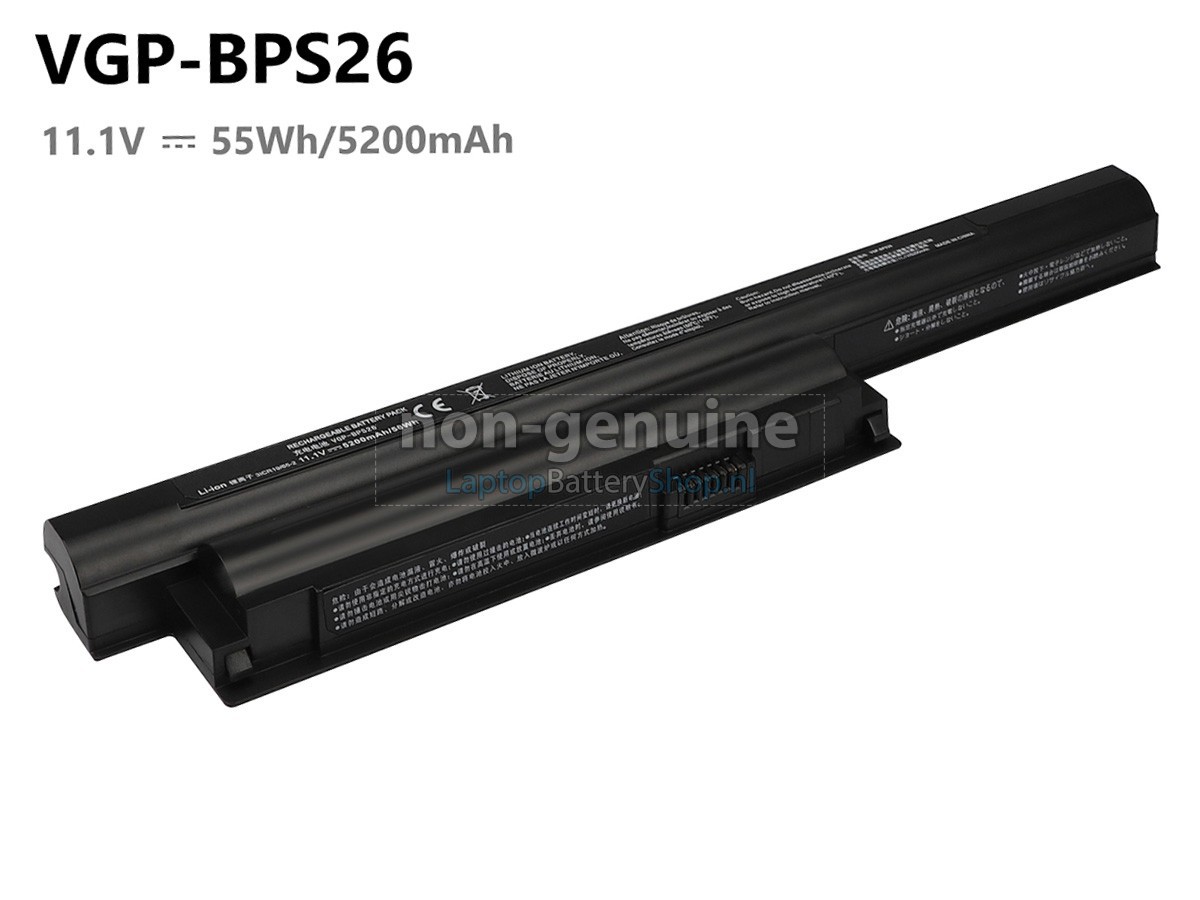 vervanging batterij voor Sony VAIO PCG-71811M