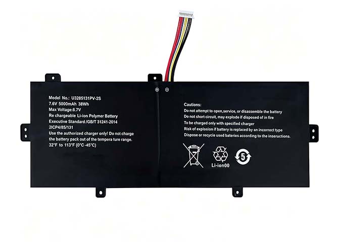 TongfangPC U3285131PV-2S1P laptop accu vervangen