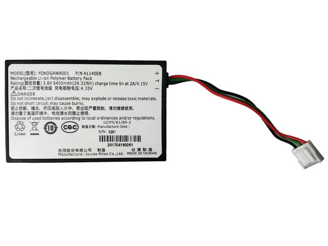 Yokogawa AQ1000 laptop accu vervangen