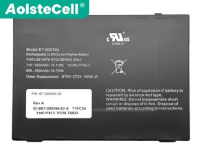 Zebra BTRY-ET5X-10IN6-01 laptop accu vervangen